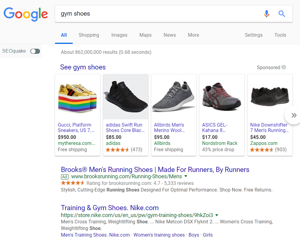 Google PPC versus SEO