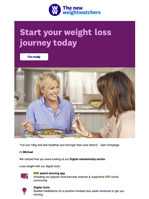 Pound For Pound Who Has The Best Marketing? Weight Watchers Vs Jenny Craig Image Image of image049