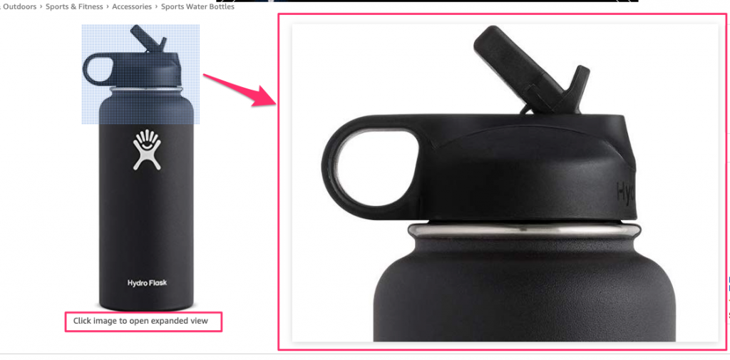product detail page example