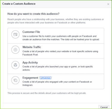 facebook custom audience