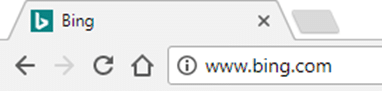 non secure bing