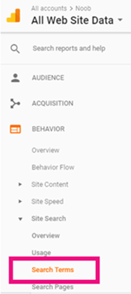Search terms
